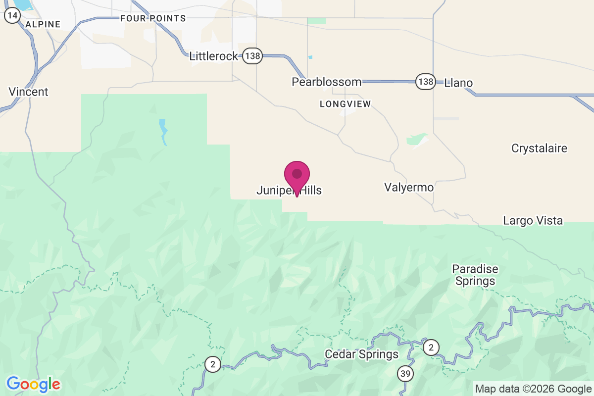 Carte de Juniper Hills