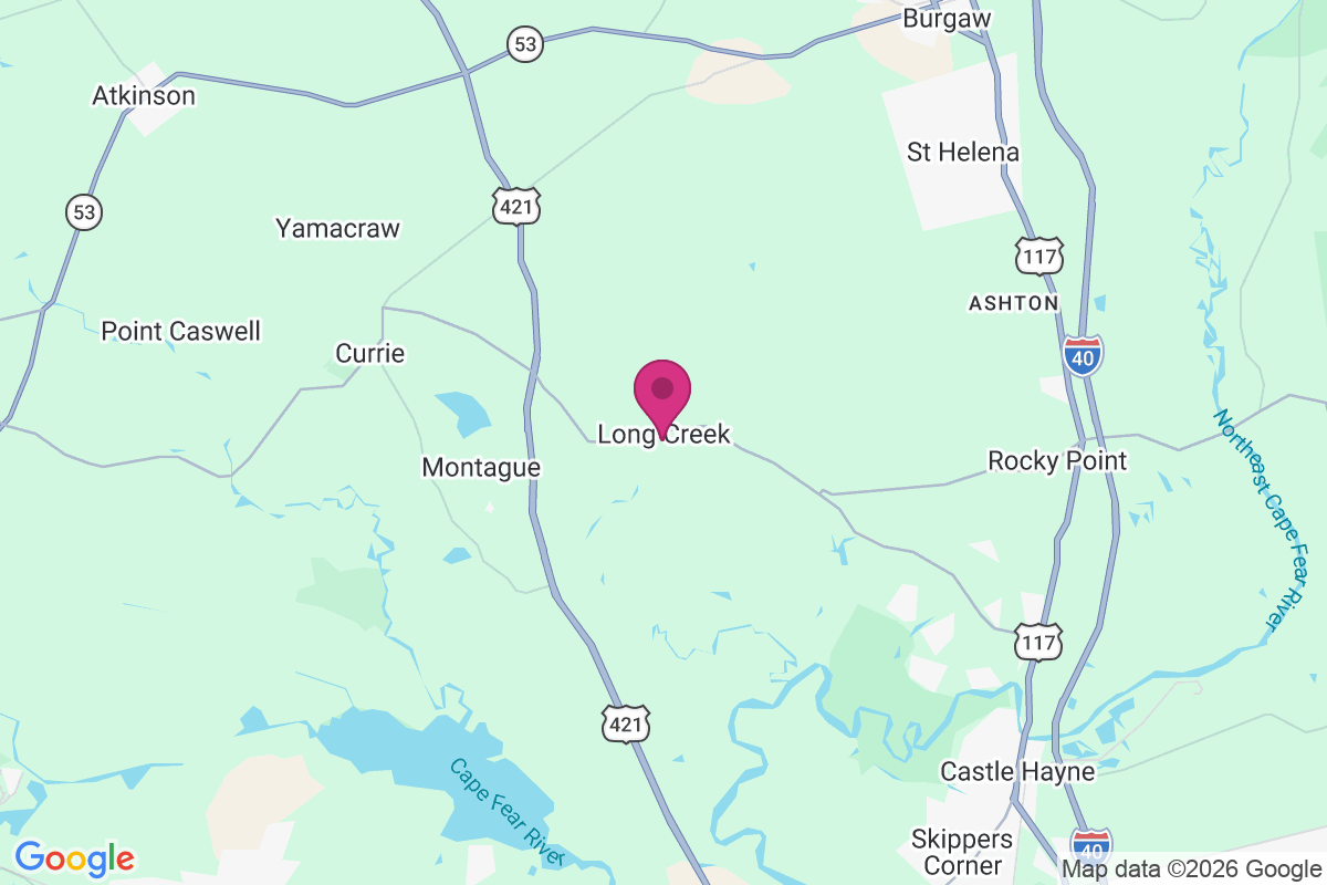 Carte de Long Creek