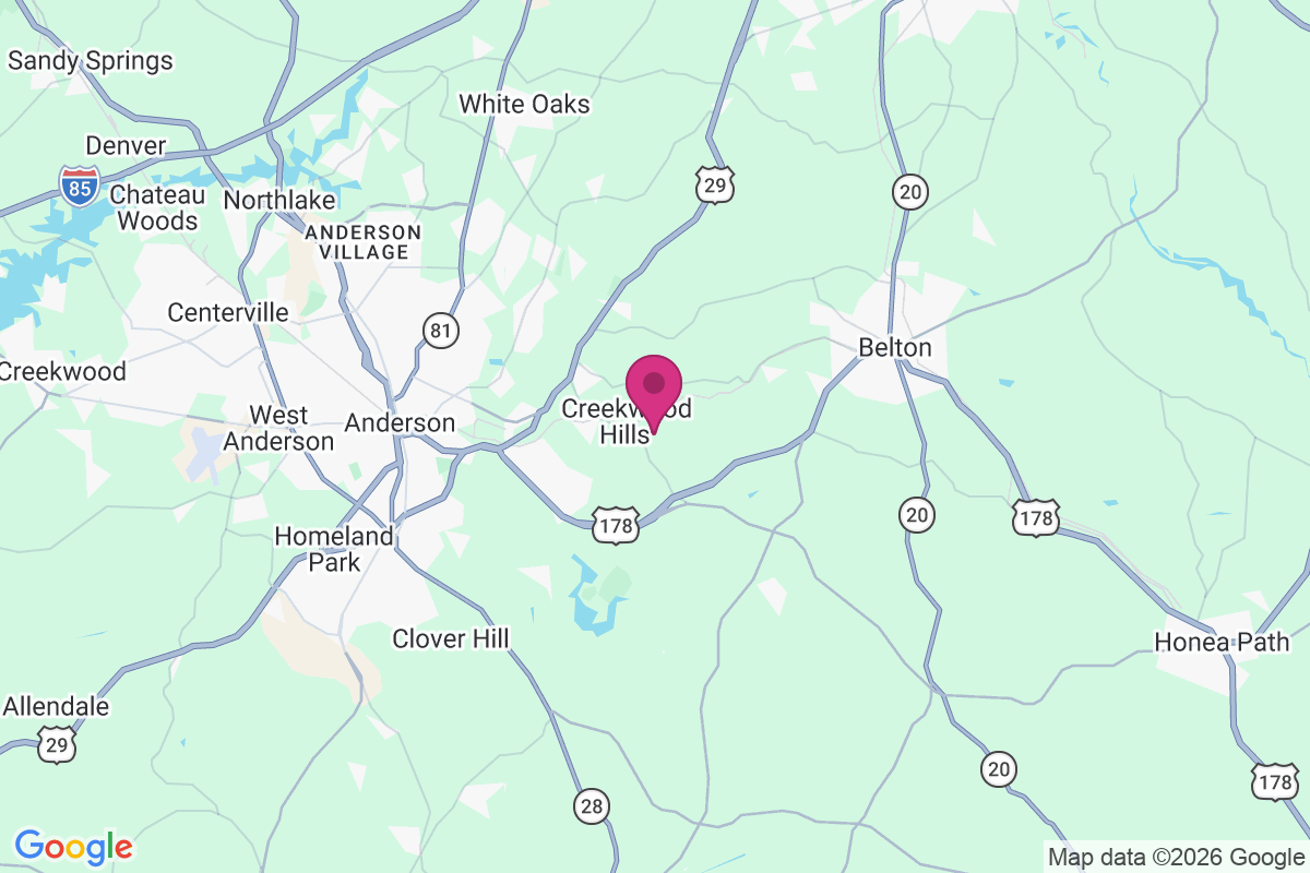 Carte de Creekwood Hills