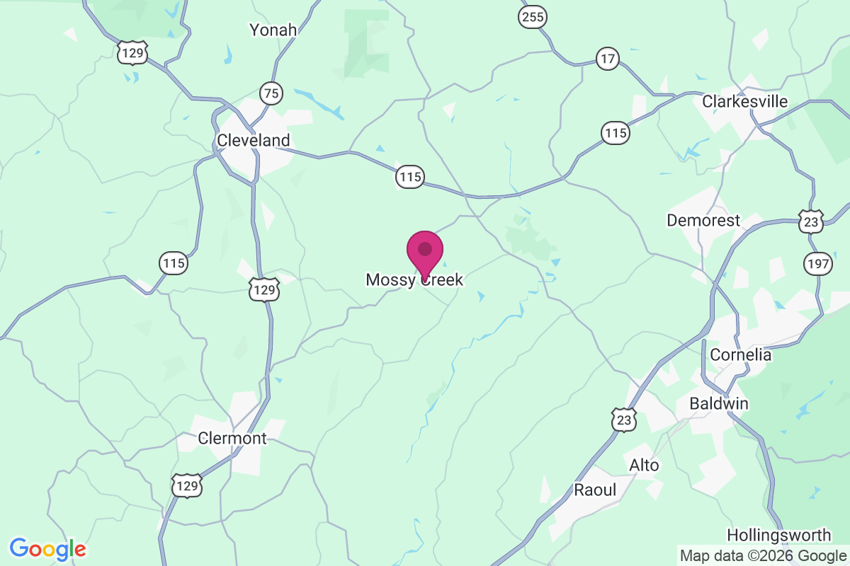 Carte de Mossy Creek