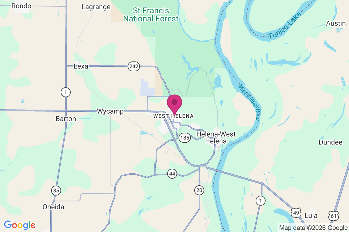 Carte de West Helena