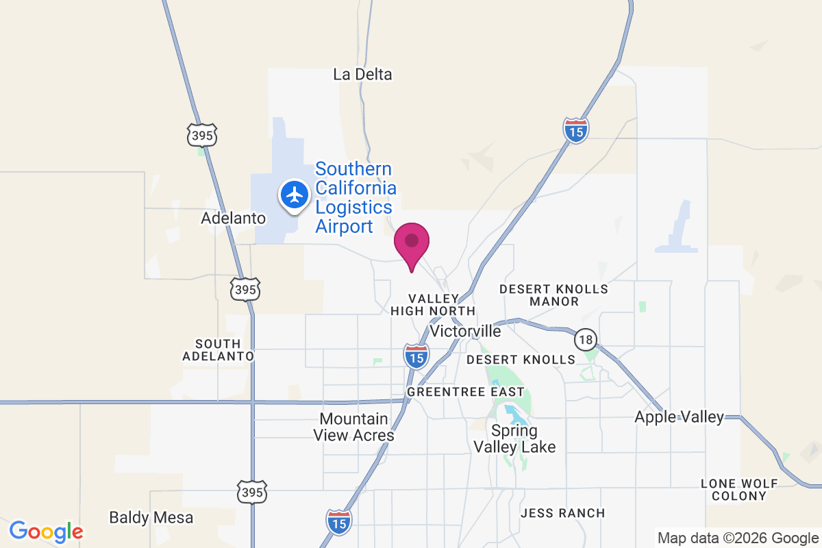 Carte de Mojave Heights