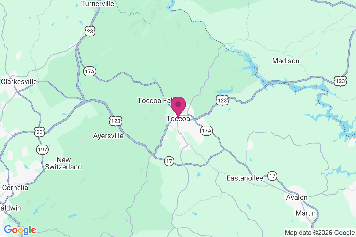 Carte de Toccoa