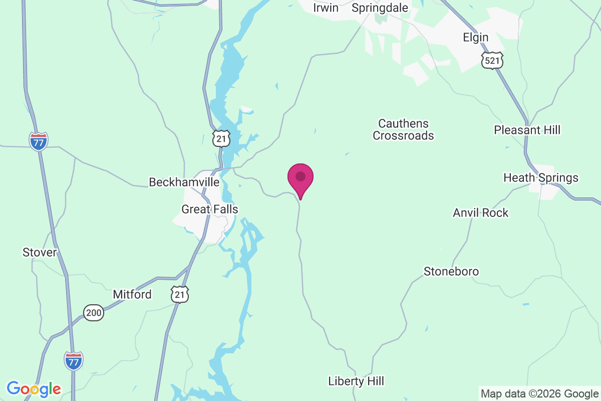 Carte de Blakley Crossroads