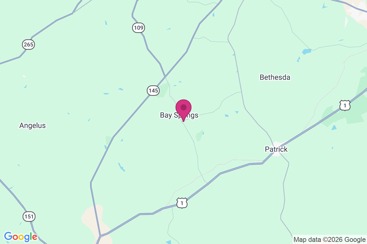 Carte de Bay Springs