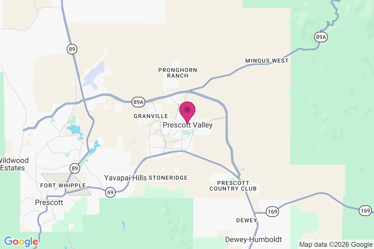 Carte de Prescott Valley