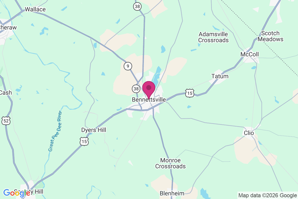 Carte de Bennettsville