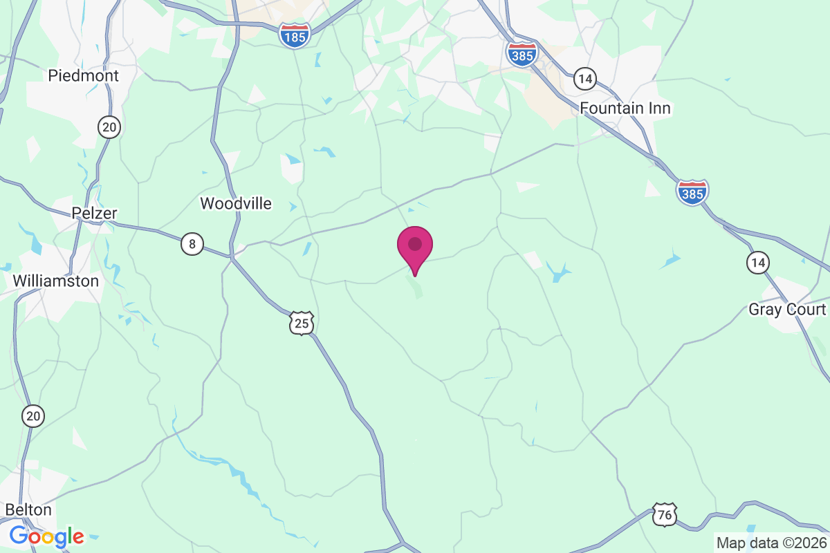 Carte de Fork Shoals