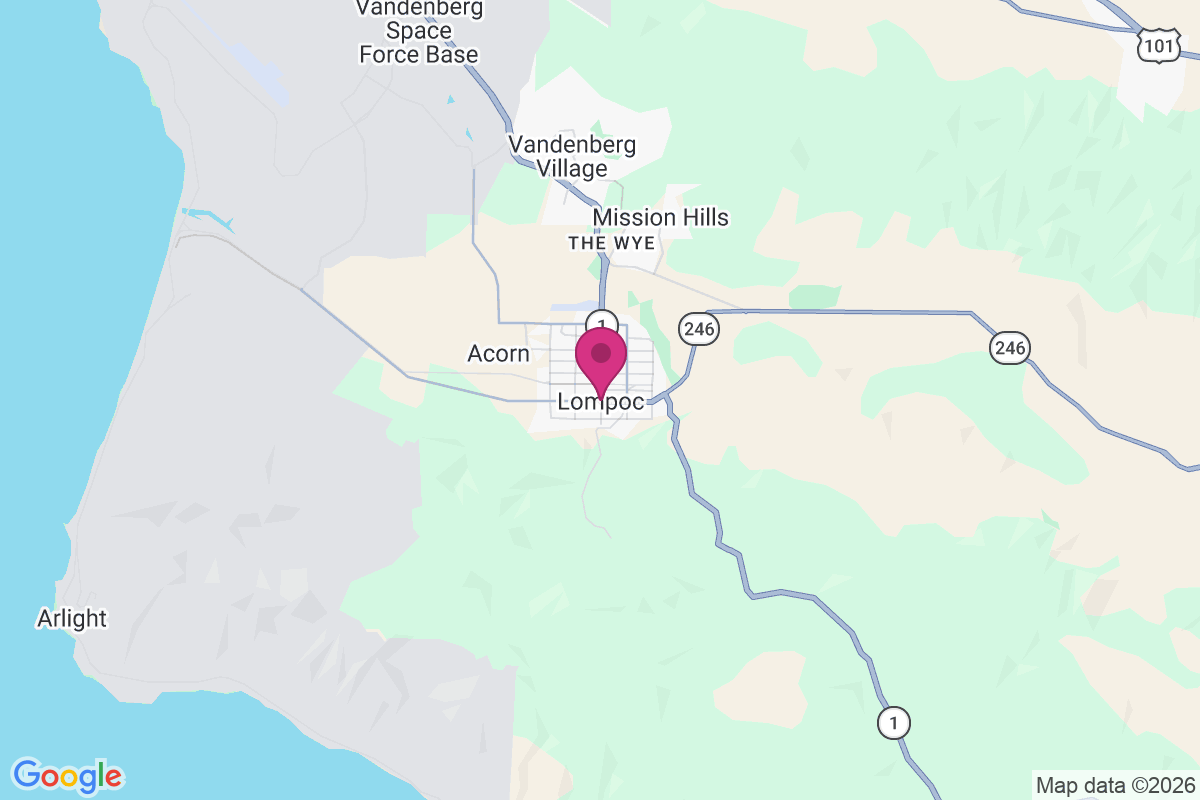 Carte de Lompoc