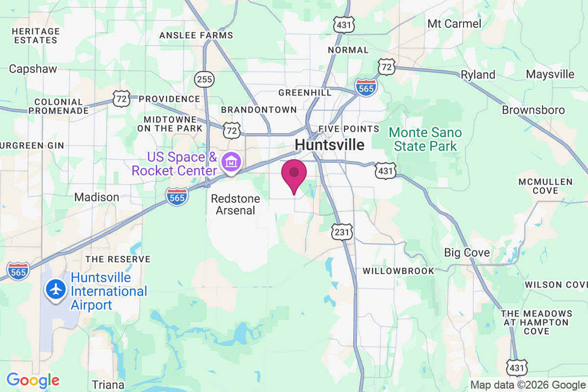 Carte de Huntsville Park