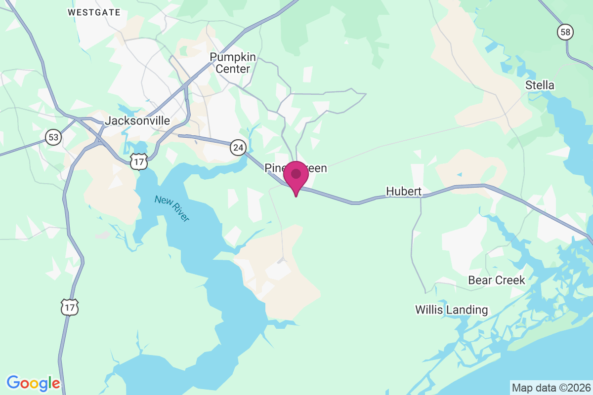 Carte de Piney Green
