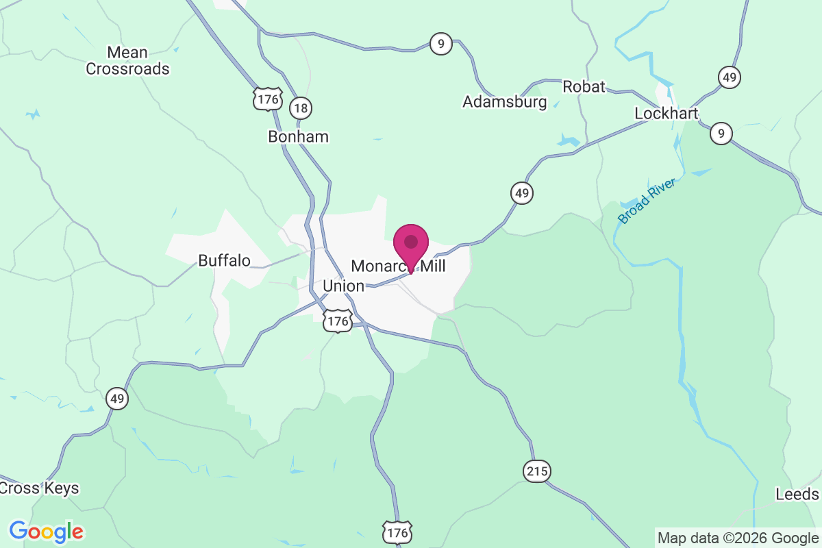 Carte de New Hill