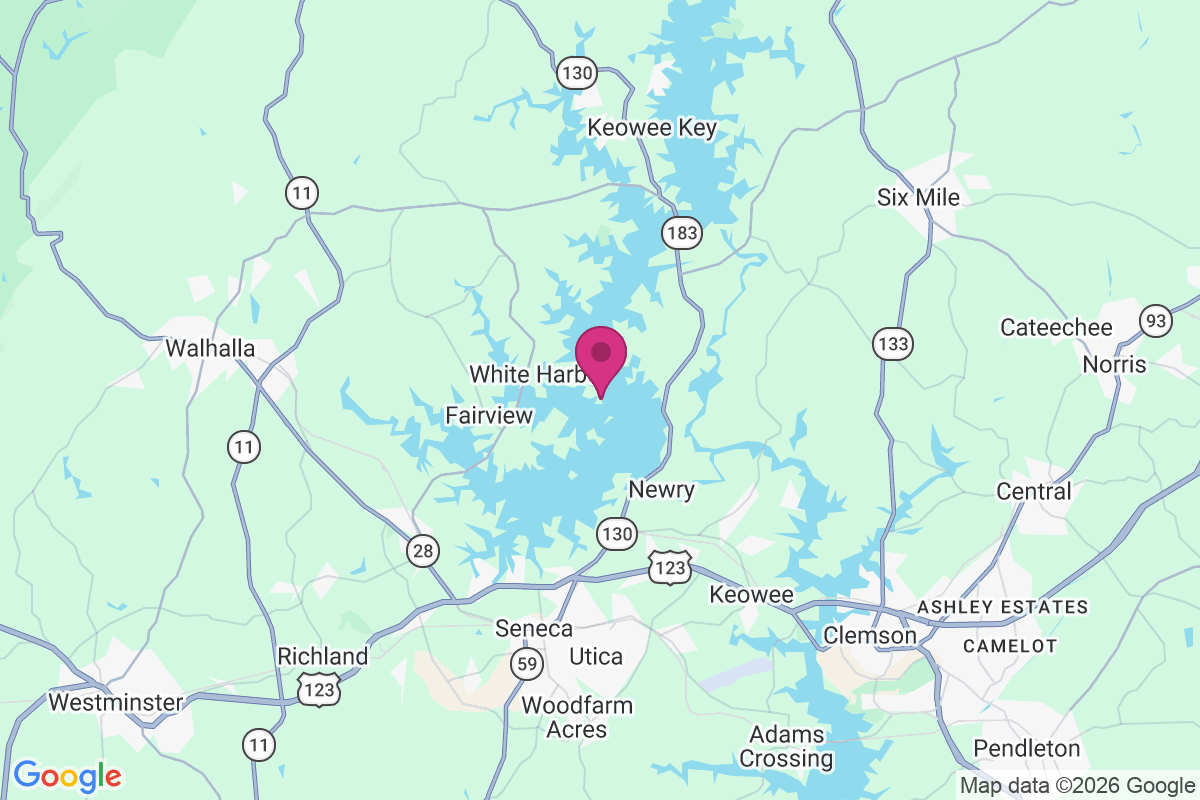 Carte de Lakeside Mobile Home Park