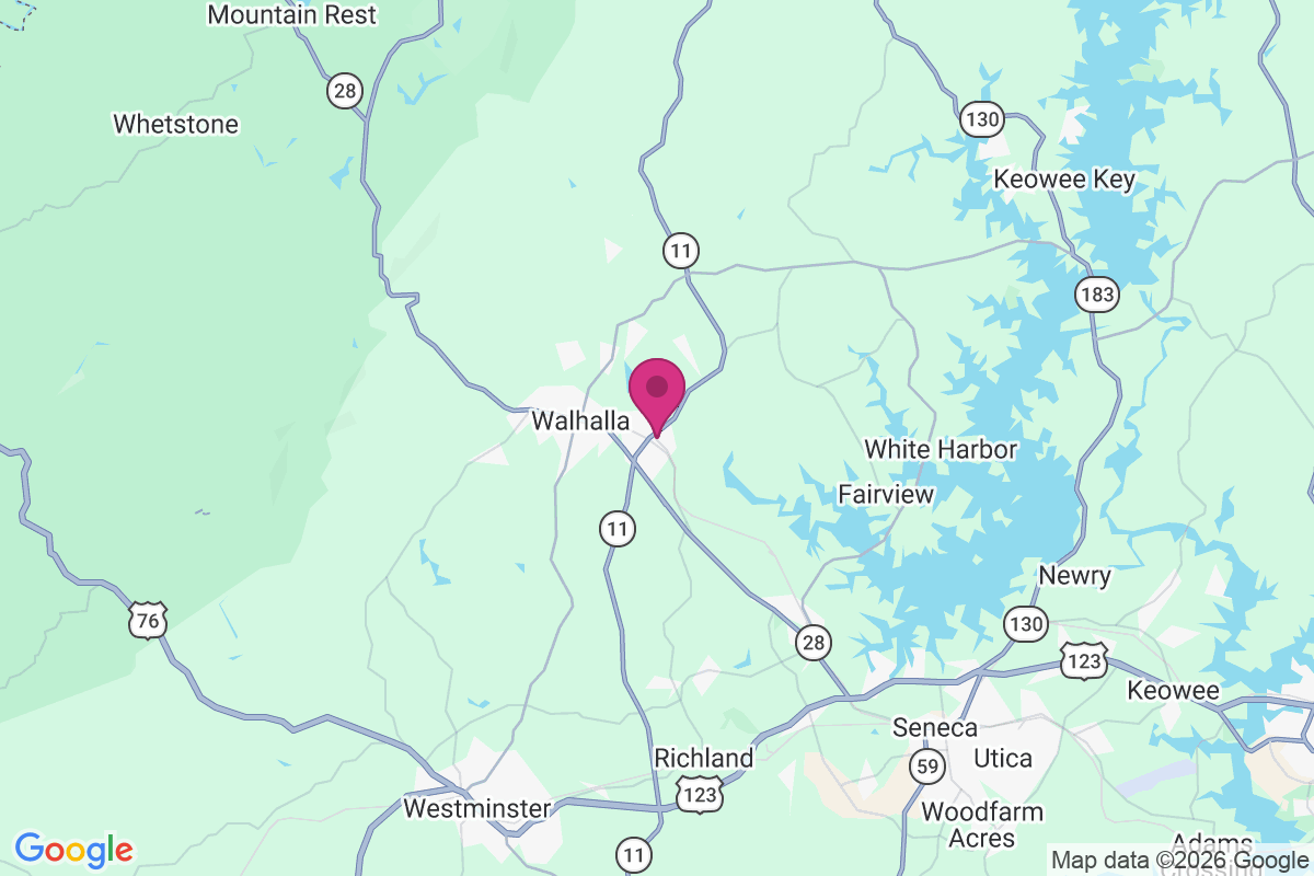 Carte de Dutch Fork