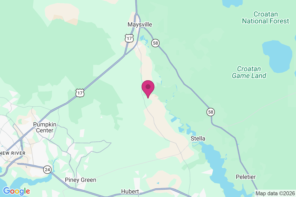 Carte de Morton Fork