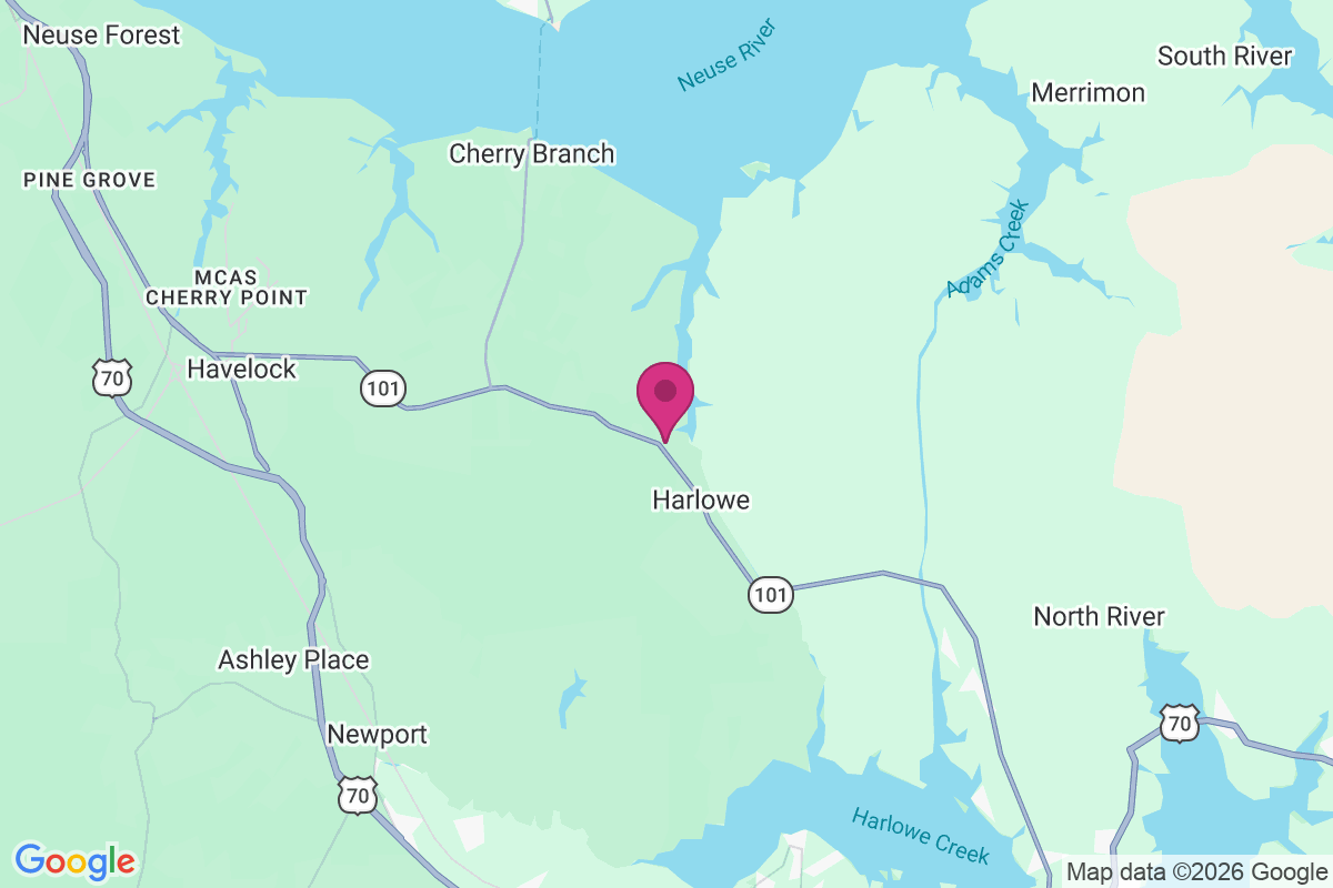 Carte de North Harlowe