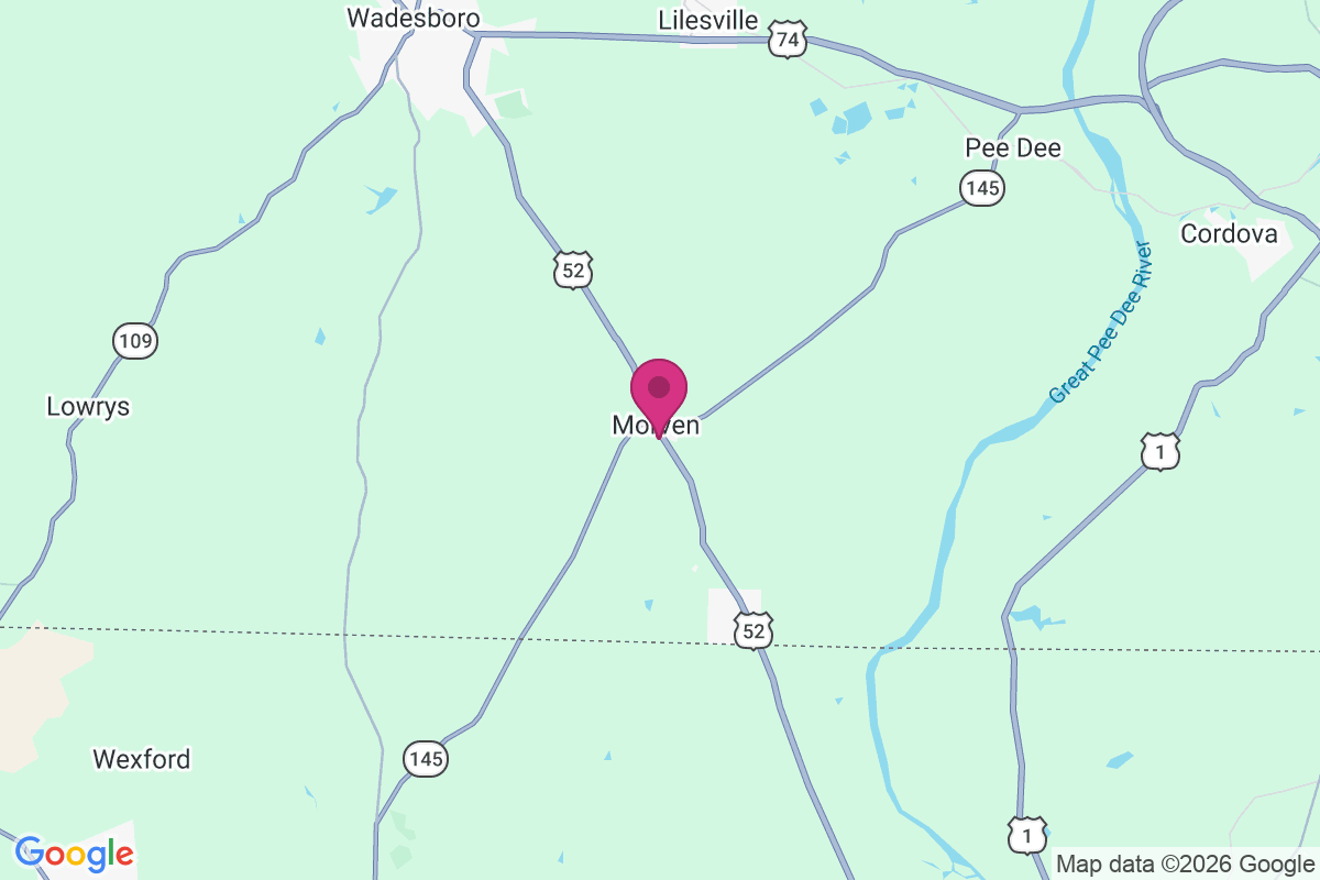 Carte de Morven
