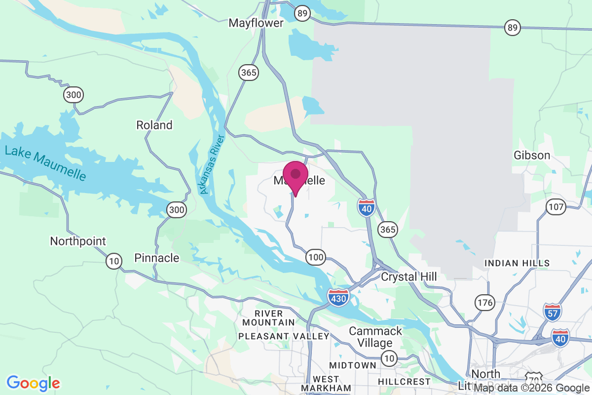 Carte de Maumelle
