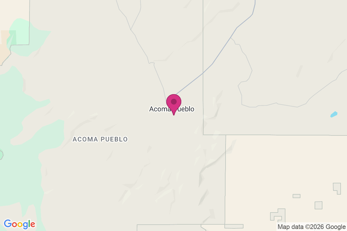 Carte de Acoma Pueblo