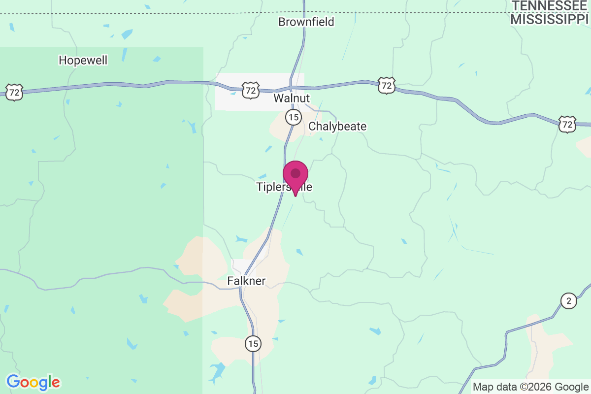 Carte de Tiplersville