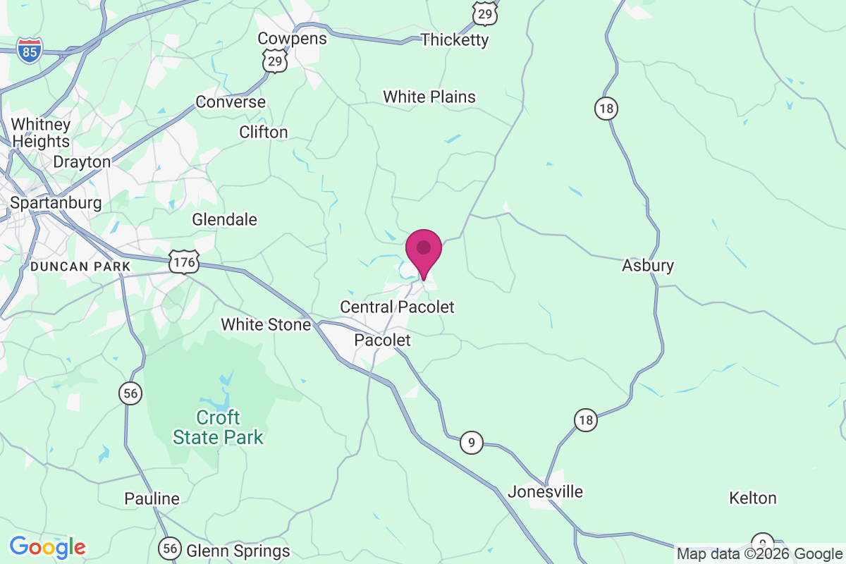 Carte de Pacolet Park