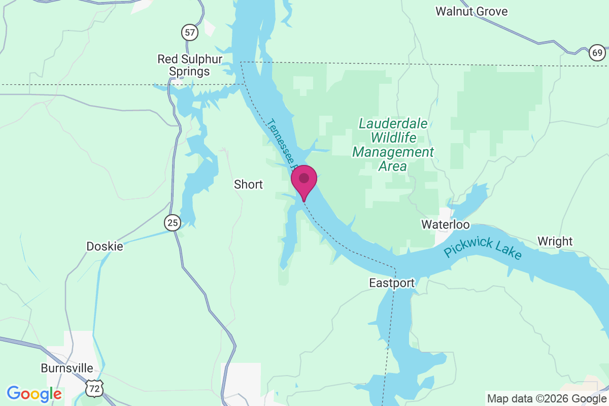 Carte de Cooks Landing