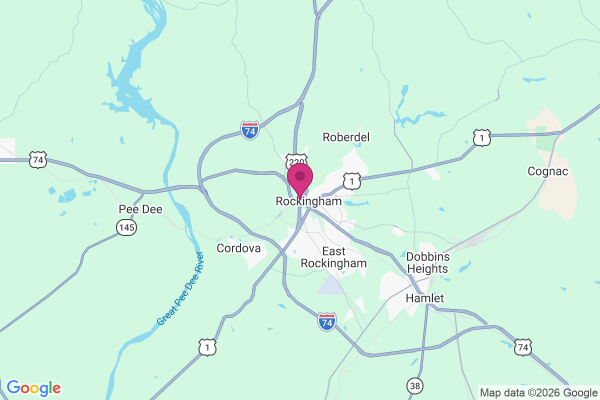 Carte de West Rockingham