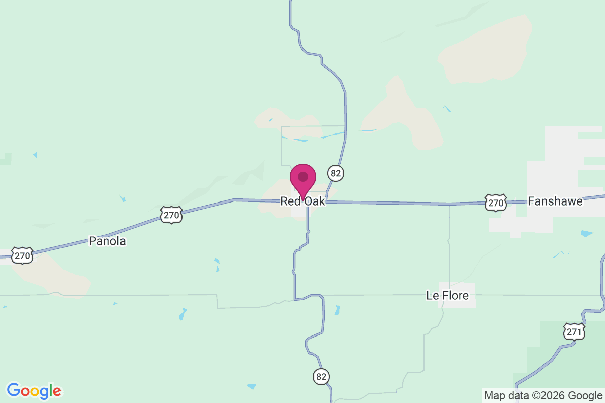 Carte de Red Oak