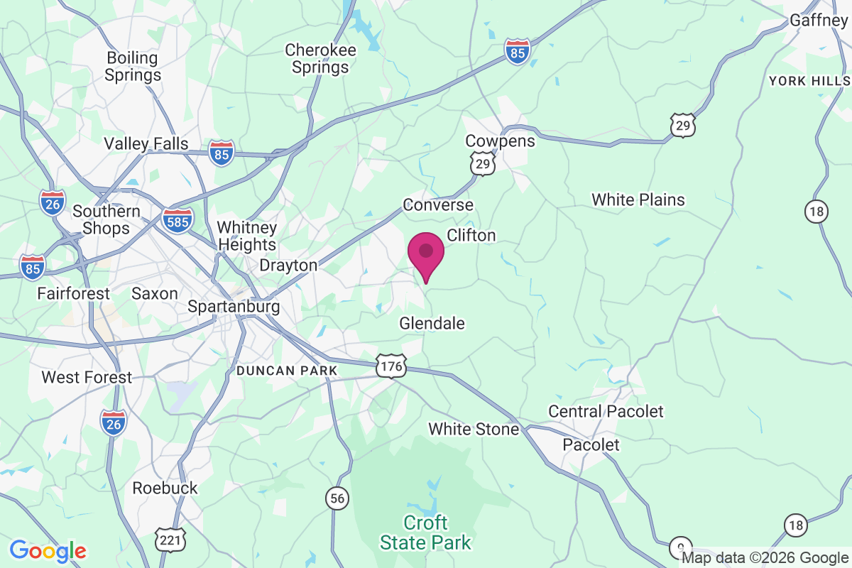 Carte de Cinder Creek