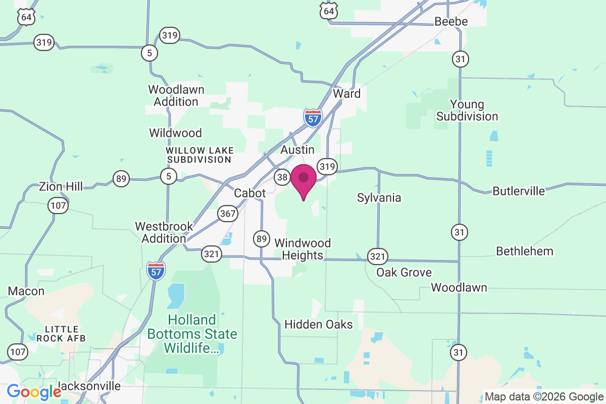 Carte de Woodiel Acres