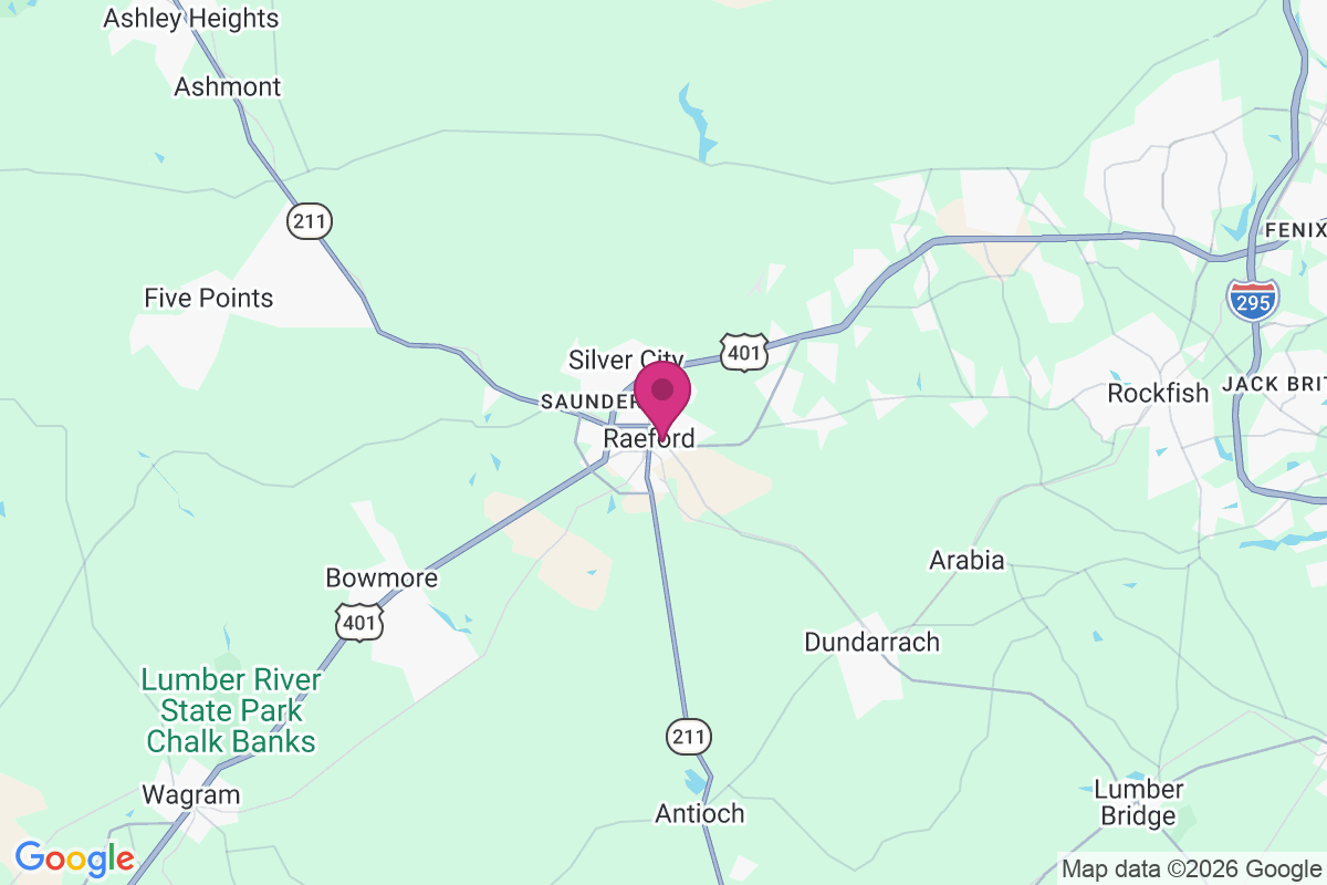 Carte de Raeford