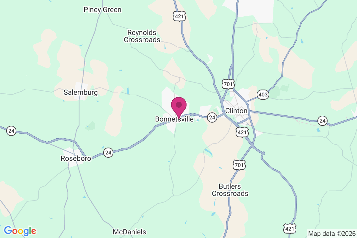 Carte de Bonnetsville