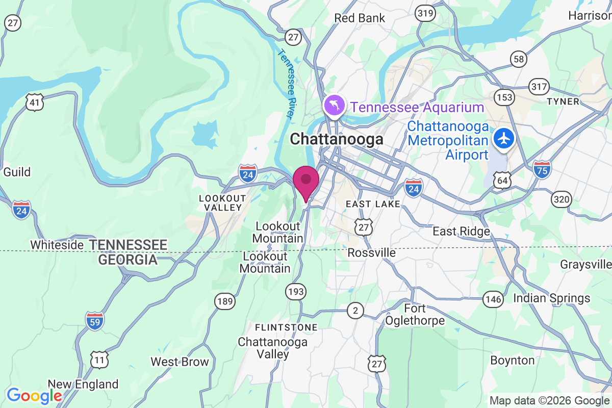 Carte de Ruby Falls