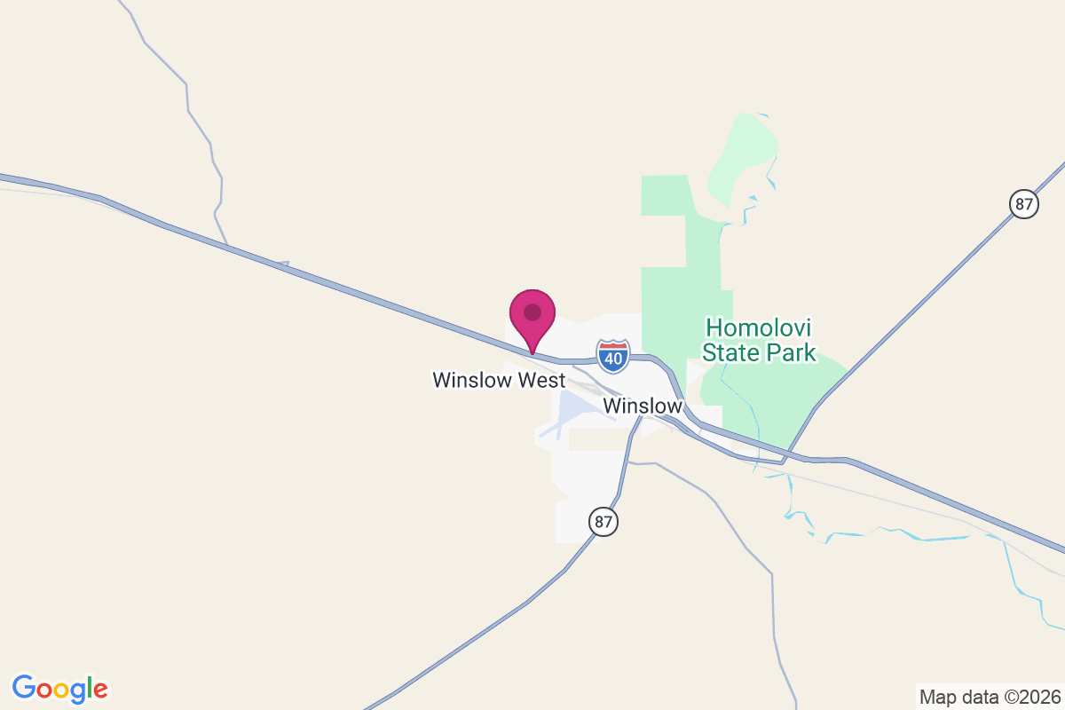 Carte de West Winslow