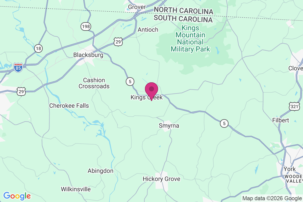 Carte de Kings Creek