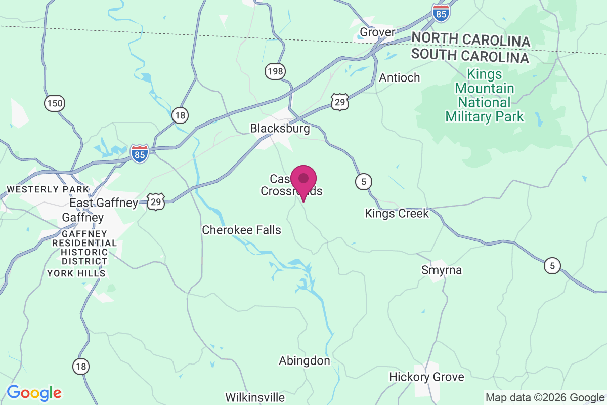 Carte de Cashion Crossroads
