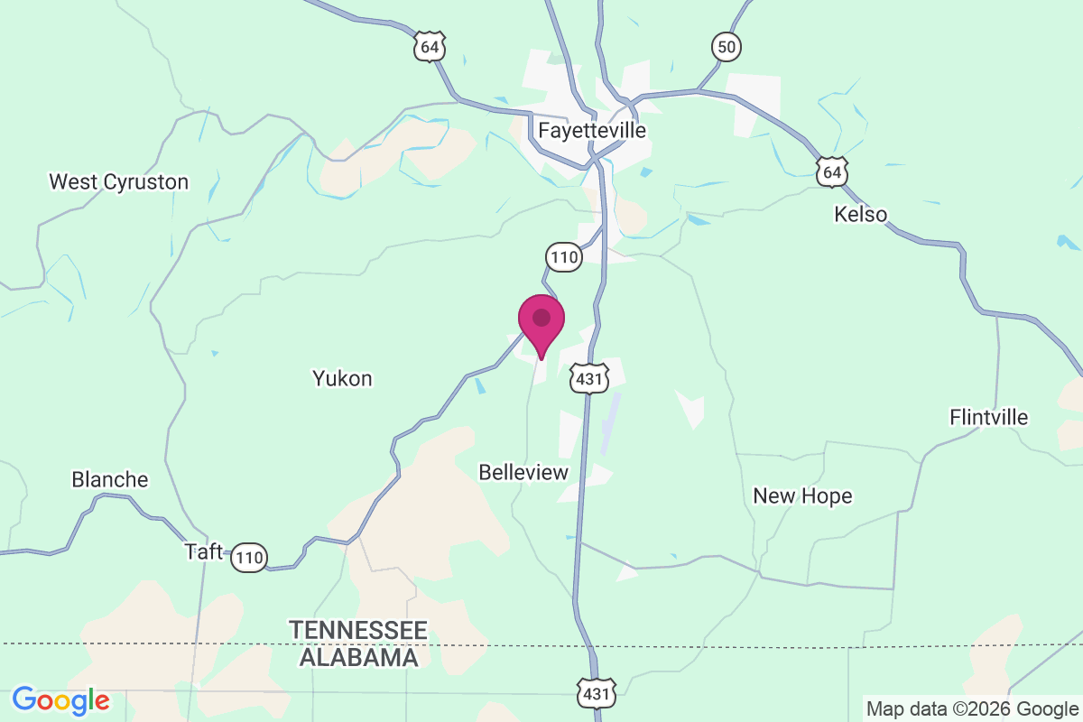 Carte de Highland Rim