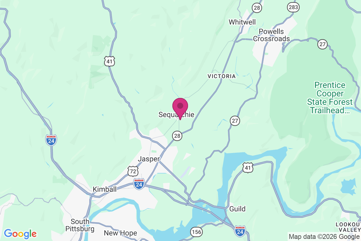Carte de Sequatchie
