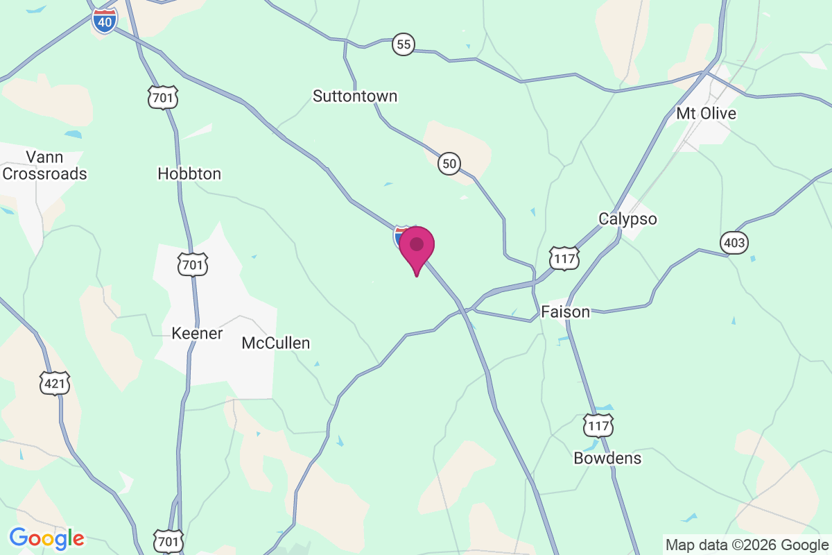 Carte de Giddensville