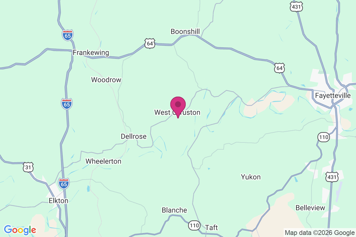 Carte de West Cyruston