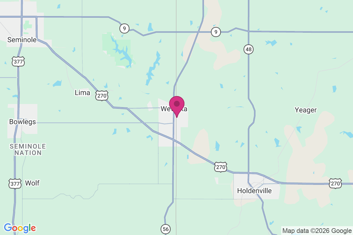 Carte de Wewoka
