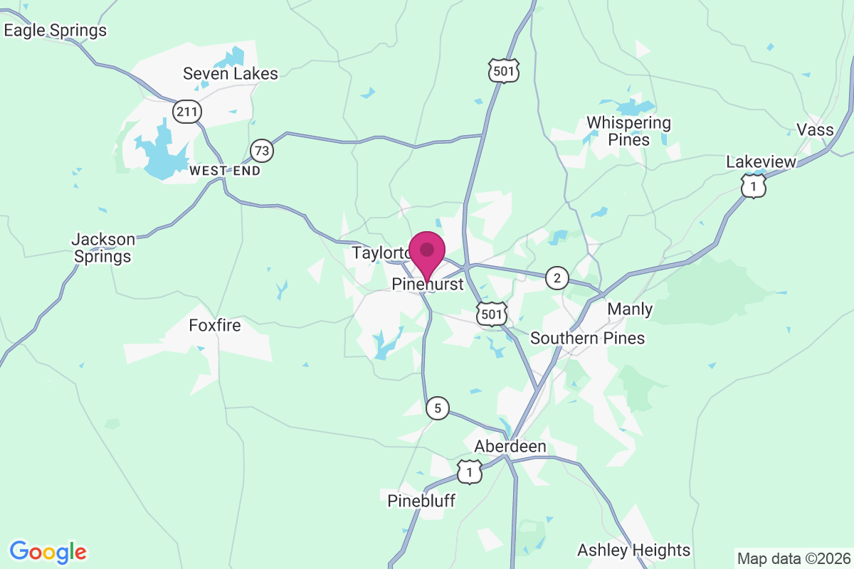 Carte de Pinehurst