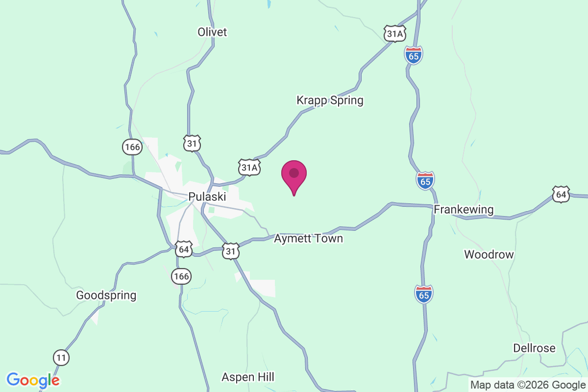 Carte de Blooming Grove