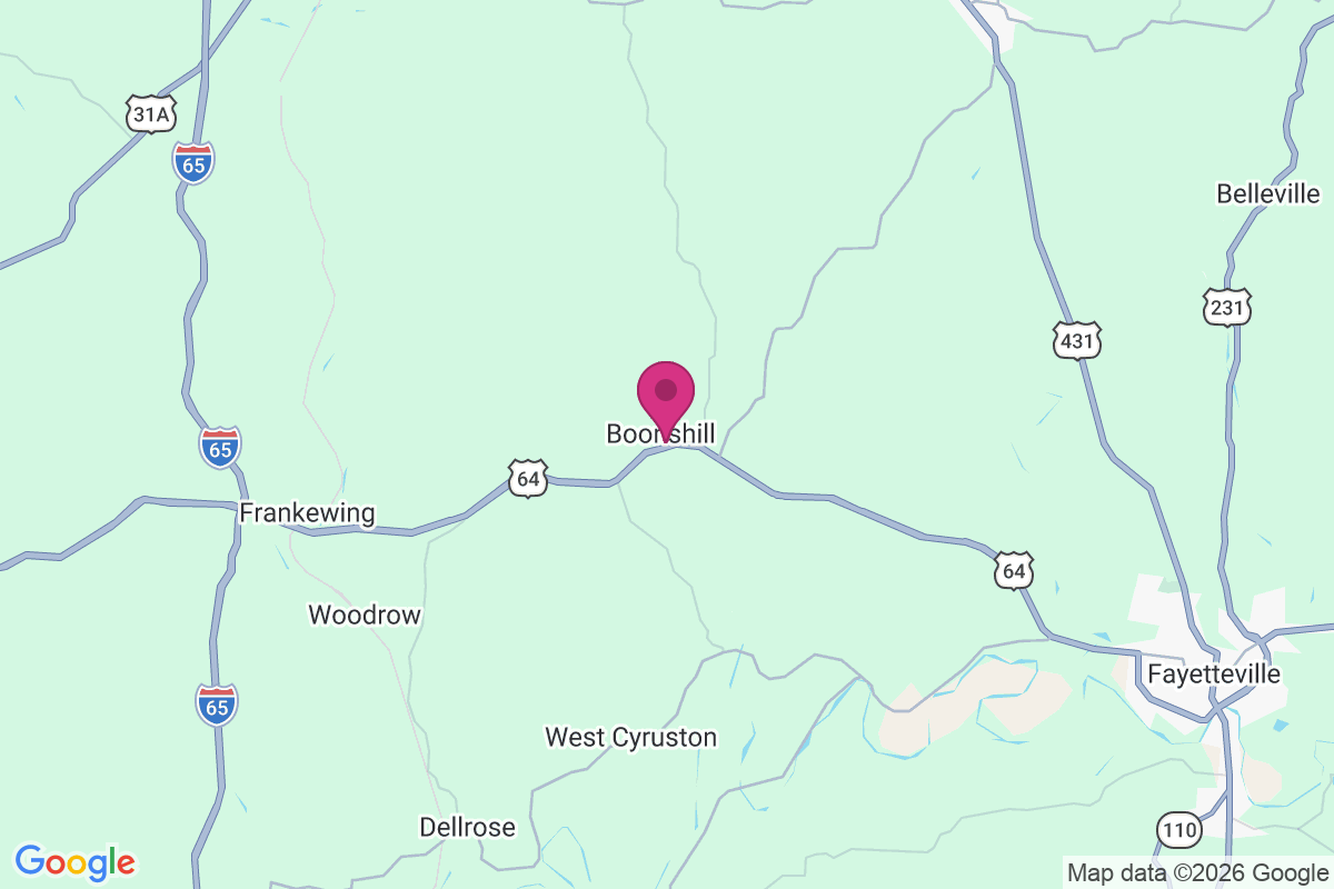 Carte de Boonshill