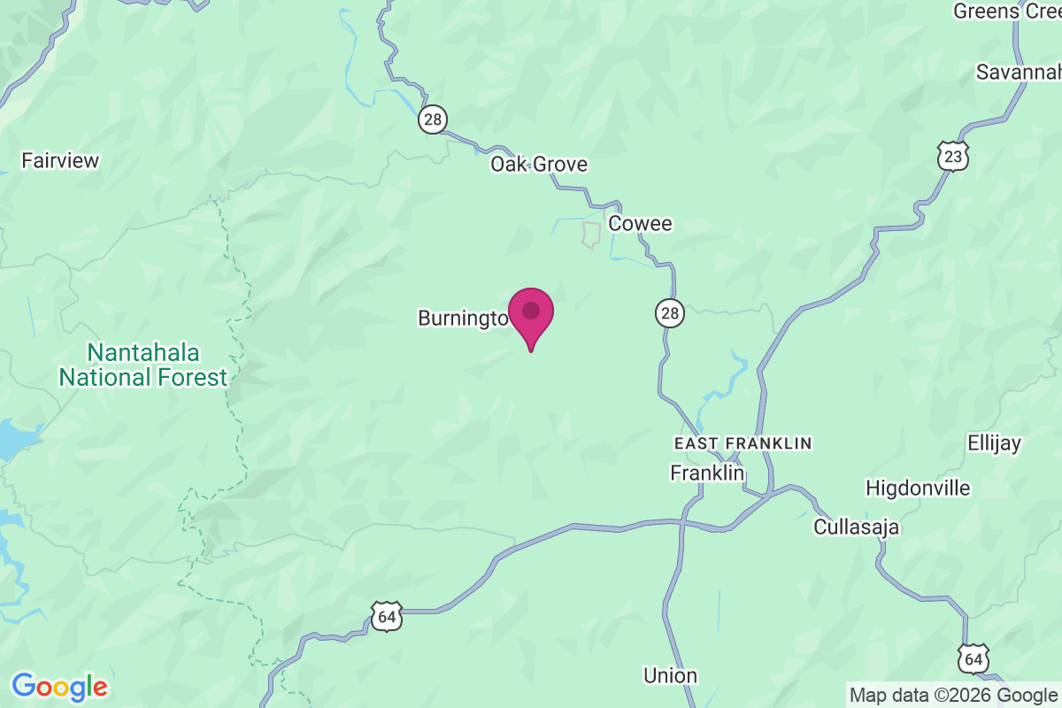 Carte de Parrish Gap