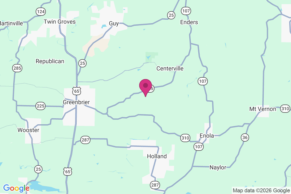 Carte de McGintytown