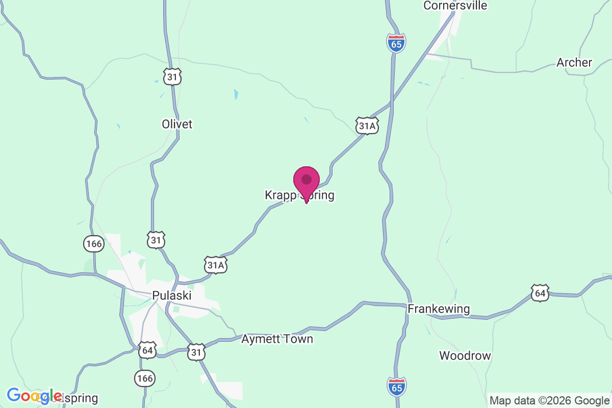 Carte de Krapp Spring