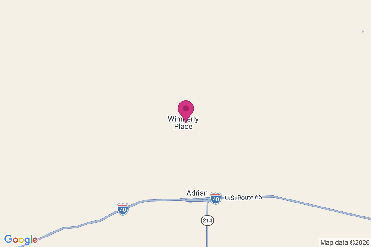 Carte de Wimberly Place