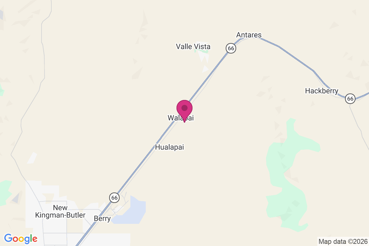 Carte de Walapai