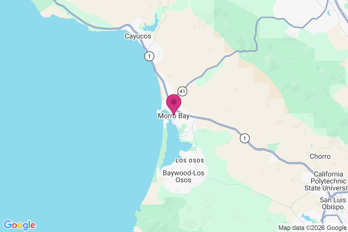 Carte de Morro Bay